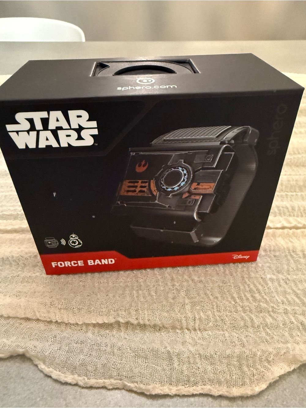 Star Wars Force Band - Black with Orange Accent